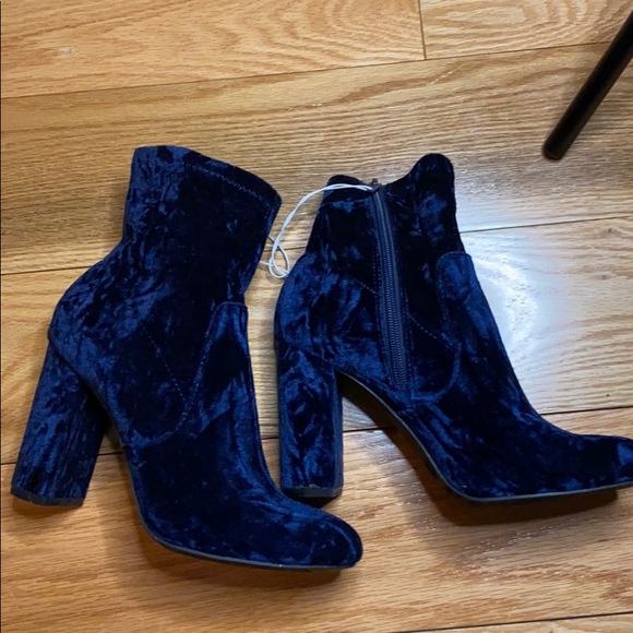 Mossimo Supply Co. Shoes - Mossimo blue sock boots